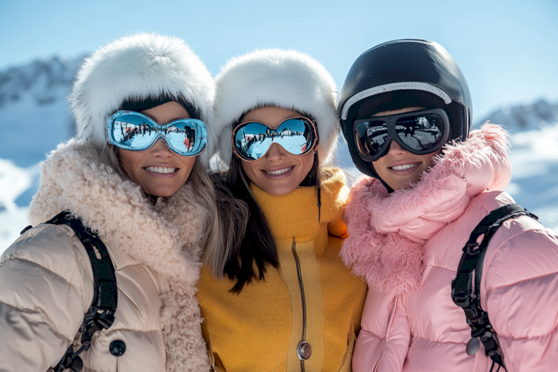 Звезды на показе Moncler Grenoble в Куршевеле: стильные образы Бекхэмов и Шараповой в «чебурашке»