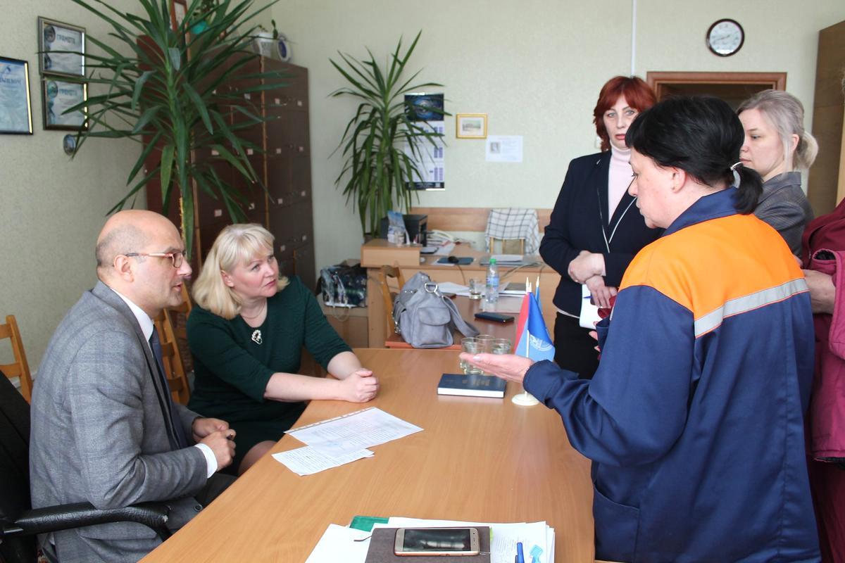 18 апреля в Витебске прошел профсоюзный прием