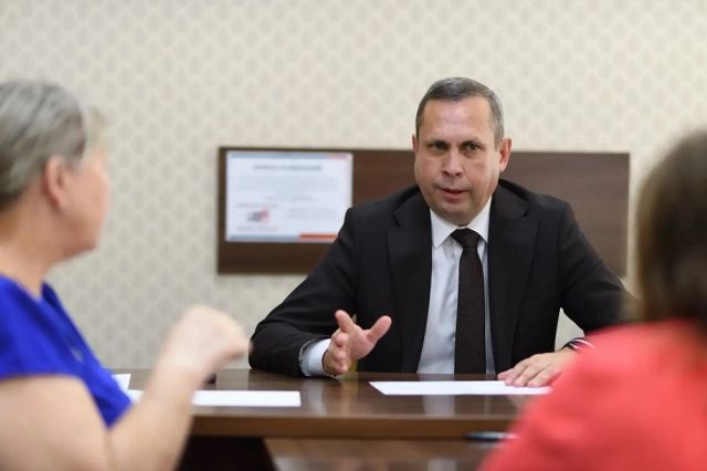 Мэр Майкопа Геннадий Митрофанов провёл очередной личный приём граждан