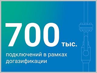 В России газифицировано 700-тысячное домовладение в рамках догазификации