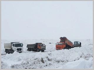 В Горно-Алтайске определили место для вывоза снега