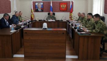 В Северо-Кавказском округе Росгвардии состоялся военный совет 