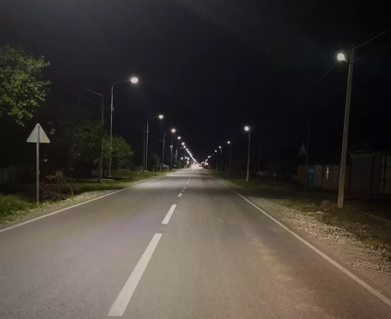 Дороги в Кабардино-Балкарии становятся светлее