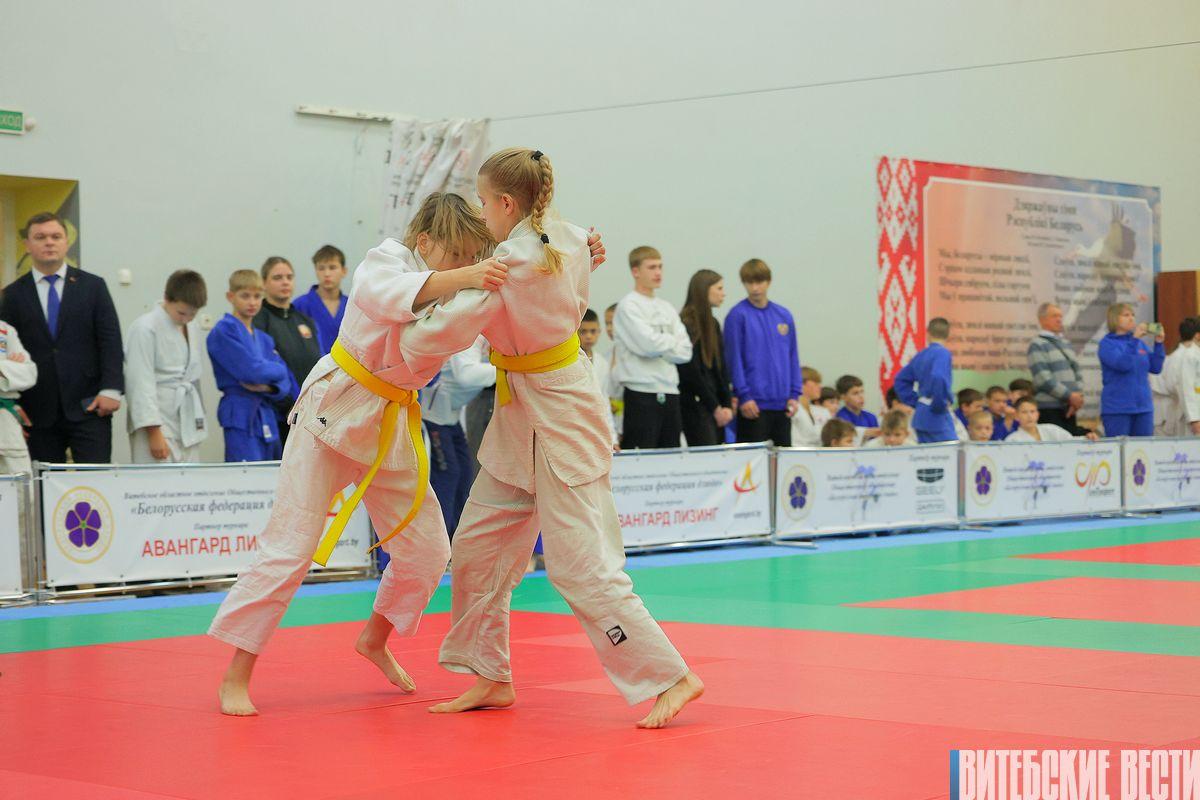 В Витебске прошел открытый областной турнир по дзюдо среди юношей и девушек