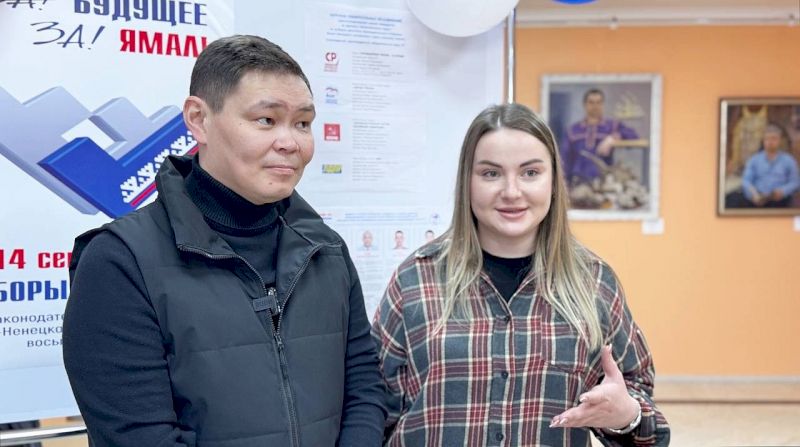 РЈС‡Р°СЃС‚РЅРёРє РїРµСЂРІРѕРіРѕ РїРѕС‚РѕРєР° РїСЂРѕРіСЂР°РјРјС‹ В«Р“РµСЂРѕРё РЇРјР°Р»Р°В», РІРµС‚РµСЂР°РЅ СЃРїРµС†РёР°Р»СЊРЅРѕР№ РІРѕРµРЅРЅРѕР№ РѕРїРµСЂР°С†РёРё Р РѕРґРёРѕРЅ РџСѓР№РєРѕ Рё РµРіРѕ СЃСѓРїСЂСѓРіР° РљСЂРёСЃС‚РёРЅР°, РєРѕС‚РѕСЂР°СЏ С‚Р°РєР¶Рµ С