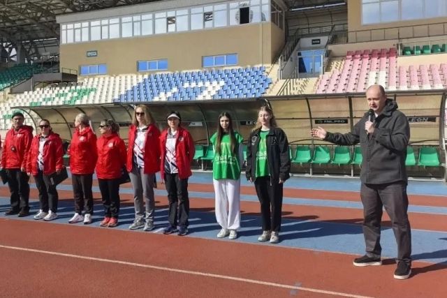 В Майкопе школьники сдали ГТО в честь годовщины воссоединения с Крымом