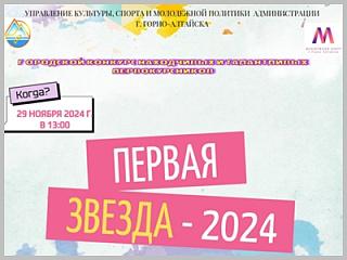В Горно-Алтайске  стартовал приёма заявок на городской конкурс для талантливых и находчивых первокурсников «Первая звезда-2024»