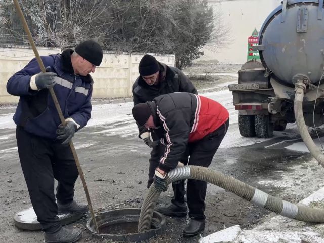 В Нарткале восстановили работу канализационных сетей на улице Гурфова