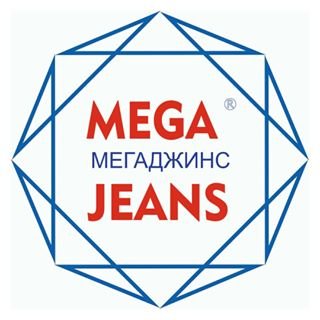 логотип компании Мега Джинс